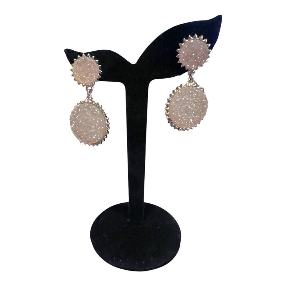 Sugarfix By Baublebar Faux Druzy Stone Drop Earrings Contemporary Chic Boho Glam